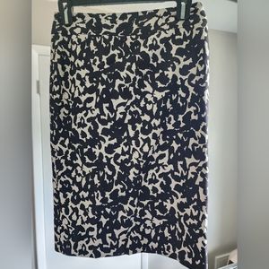 Black and white skirt
